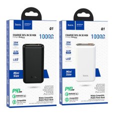 Портативна батарея HOCO Q1 20W Power bank 10000mah black