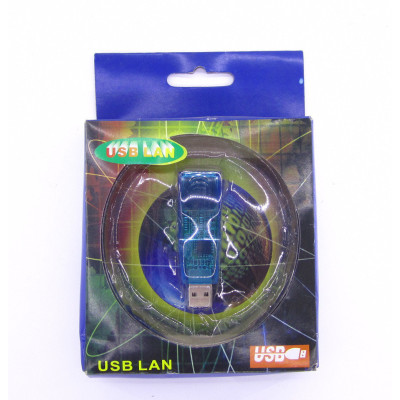 Перехідник USB - LAN USB 2.0 (шт.USB-гн.8Р8С) (4-0501)