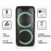 Bluetooth колонка Aspor A668 100W PARTYBOX, ПУЛЬТ, КАРАОКЕ 2 МІКРОФОНУ