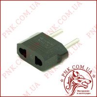 Перехідник живлення подвійний з Америки (колір чорний та білий) 250V 10A