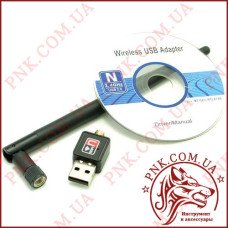 Перехідник USB – wifi 802 600mbit з антеною 20см.