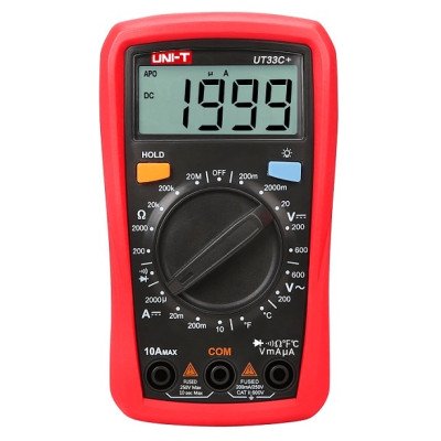 Мультиметр цифровий UNI-T UT-33C+ з термопарою