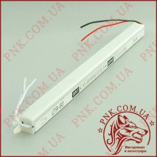 Блок живлення OEM 12V 5A 60W IP20 металевий STICK (LTR-60) (292*18*18)