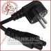 Кабель живлення потрійний для ноутбука 220V 3*0.5мм² 1.8 метра (чебурашка)