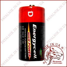 Батарейка Energycell 1.5v R20 (R20-2SB) D солевая