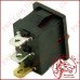 Перемикач KCD-1, ON-OFF 3-х контактний, 6A, 220V, чорний