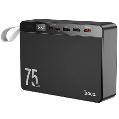 Портативна батарея HOCO J94 22,5W Power bank 75000mah PD, QC3.0 black