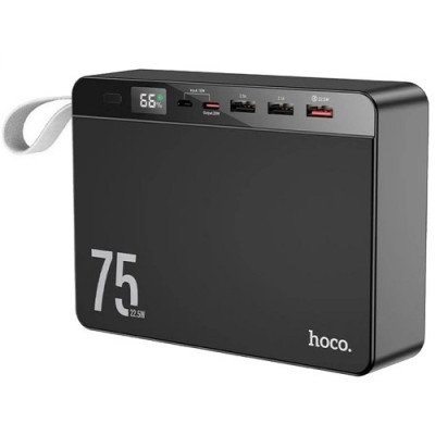 Портативна батарея HOCO J94 22,5W Power bank 75000mah PD, QC3.0 black
