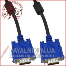 Кабель VGA - VGA 1 метр (HDB15pin) Кабель VGA - VGA 1 метр (HDB15pin)