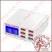 Зарядний пристрій USB FAST CHARGER 5V 8A + QUICK 3.0 5V3.4A, 9V2A, 12V1.5A (6 USB 40W)