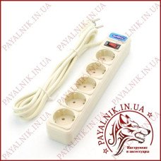 Мережевий фільтр-подовжувач SVITTEX SV-002 3м, 5 розеток, 2.2кВт