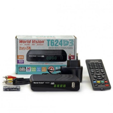 TV тюнер World Vision T624D3 T2 2 USB
