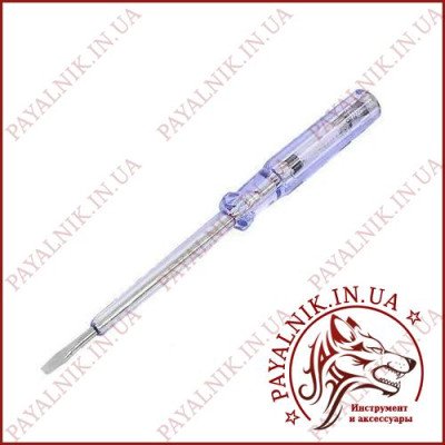 Викрутка індикатор напруги AC100-500V довжина 15см Lemanso (LMA041)
