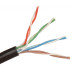 Кабель кручена пара KW-Link Сat.5e 4x2 (0,51CCA), (RJ-45), 8 жил, зовнішній, чорний, 1 метр Кабель кручена пара KW-Link Сat.5e 4x2 (0,51CCA), (RJ-45), 8 жил, зовнішній, чорний, 1 метр