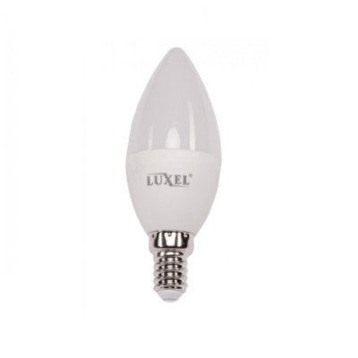 Світлодіодна лампочка LUXEL 6W LED 4000K E14 СВІЧКА (LED-045-NE)