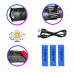 Ліхтарик налобний X-Balog від 3 акумуляторів Li-on 18650 BL-8059-3-GT100 P90 Micro USB