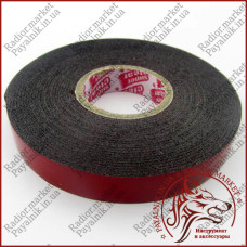 Двосторонній скотч спінений Master Tape 5м*12мм чорний