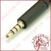 Кабель AUX mini jack 3.5мм 1.0м тканина (без пакування)