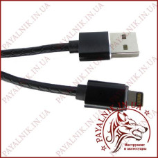 Кабель магнітний USB - Lightning чорний, 1 метр
