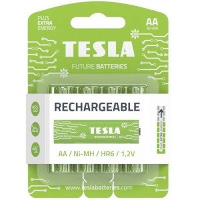 Акумулятор TESLA Plus Extra Energy HR6 2450mAh Ni-MH (1 штука)