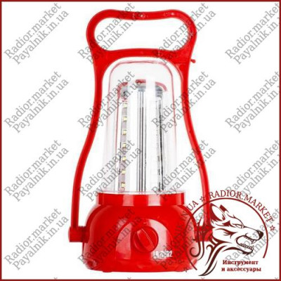Ліхтар акумуляторний INTERTOOL LB-0202 + СОНЯЧНА БАТАРЕЯ