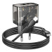 Мережеве зарядне HOCO N34 DUAL PORTS PD 20W QC3.0 + кабель Type C Black