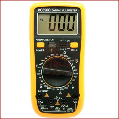 Мультиметр універсальний Digital VC-890C, автовимкнення, захист, продзвонювання