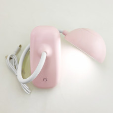 Настільна LED лампа на прищіпці, 24 LED, 4W, 3000-6500K, рожева (BL-7308-pink)
