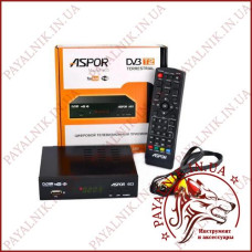 TV Тюнер Т2 ASPOR DVB 603 для цифрового телебачення + інтернет