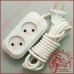 Подовжувач мережі SVITTEX SV-009-3 3м, 2 розетки, 2.2кВт