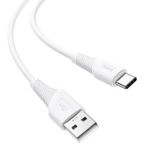 Кабель Type-C HOCO X58 3.0A 1.0m Airy silicone Type-C white
