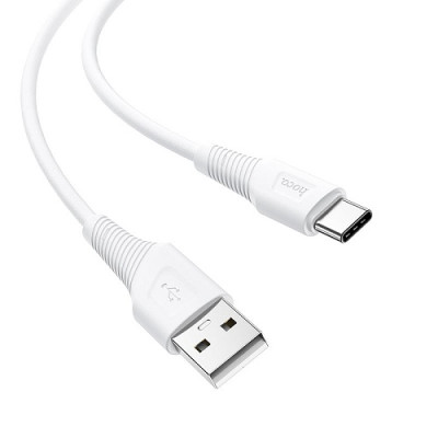 Кабель Type-C HOCO X58 3.0A 1.0m Airy silicone Type-C white