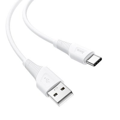 Кабель Type-C HOCO X58 3.0A 1.0m Airy silicone Type-C white