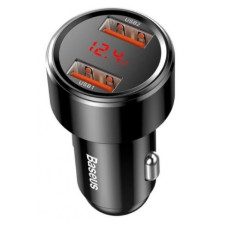 Авто зарядне BASEUS Magic Series PPS 2USB 45W/QC/PD/LCD Black
