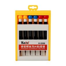 Набір викруток Kaisi K-9306 (0.8*/1.2*/0.6Y/1.5+/2.5+/T2) Набір викруток Kaisi K-9306 (0.8*/1.2*/0.6Y/1.5+/2.5+/T2)