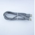 Подовжувач USB (шт.A-гн.А) version 2,0, діам.-4,5мм, 1,8м., сірий
