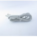 Шнур USB TCOM (шт.A-шт.В), version 2,0, діам.-4.5мм, 3м., сірий (5-0733)