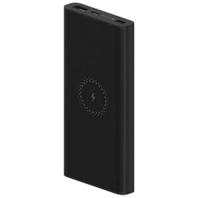 Портативна батарея Xiaomi Mi Power Bank Essential 10000mah з бездротовою зарядкою 18W Black