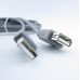 Подовжувач USB (шт.A-гн.А) version 2,0, діам.-4,5мм, 1,8м., сірий