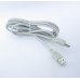 Шнур USB TCOM (шт.A-шт.В), version 2,0, діам.-4.5мм, 3м., сірий (5-0733)