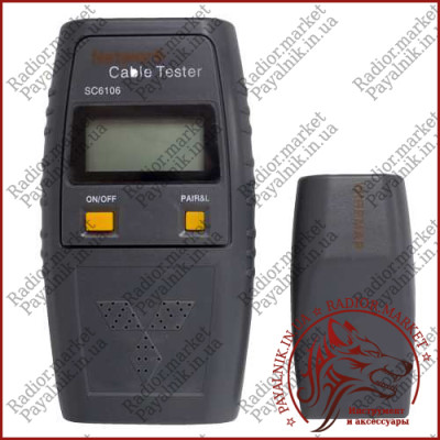 Кабельний тестер кручений пари SC6106 12-1661