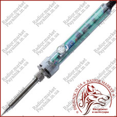 Паяльник з регулюванням температури HandsKit 907, 60W, 200-450°C, прозорий