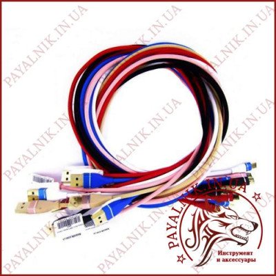 Кабель Micro USB 3 Ампера (різні кольори)