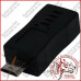 Перехідник штекер micro USB – гніздо mini USB, пластик
