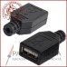 Гніздо USB тип A під шнур 1-1050
