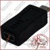Перехідник штекер micro USB – гніздо mini USB, пластик