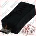 Перехідник штекер micro USB – гніздо mini USB, пластик