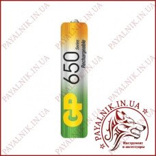 Акумулятор GP Ni-MH AAA HR03 1.2V 650mAh (1шт.)