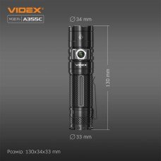 Ліхтарик ручний Videx VLF-A355C 4000Lm 5000K