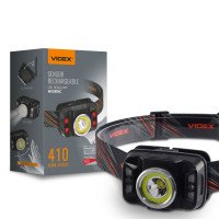 Ліхтарик налобний Videx VLF-H035C 410Lm 5000K